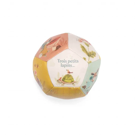 Drie konijntjes zachte bal, Moulin Roty
