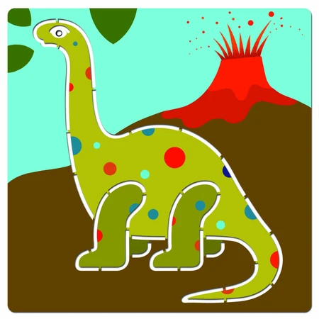 Djeco dinosaurus klompen