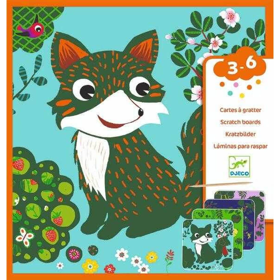 Djeco Kreativ-Rasierset, Freundliche Tiere