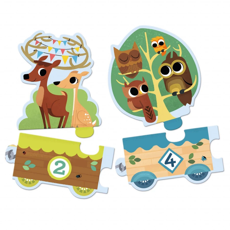 Puzzle Djeco, Learn to count