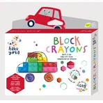 Creioane cerate interconectabile Block Crayons - Masina, Haku Yoka