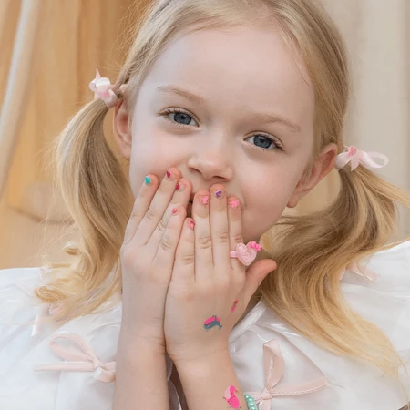 Set de anillos y pegatinas para uñas Fancy Me