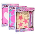 Girabrilla Fashion Diary - Wendetagebuch mit Pailletten und Stift