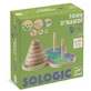 Juego de lógica Tower of Hanoi, Djeco