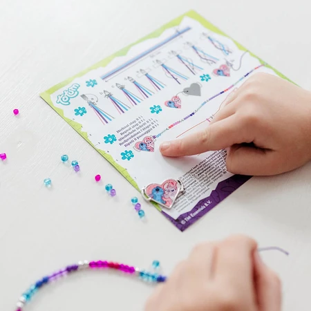 Creative DIY 2 in 1 set, Create bracelets and figurines from plaster, Disney Lilo and Stitch