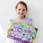 Creative DIY 2 in 1 set, Create bracelets and figurines from plaster, Disney Lilo and Stitch