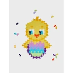 Plus-Plus Zahlenpuzzle, 250 Teile, Huhn