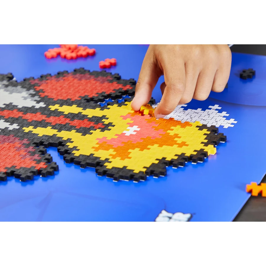Plus-Plus Zahlenpuzzle, 250 Teile, Huhn