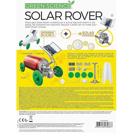 Solar Vehicle Construction Kit, Green Science - Green Science