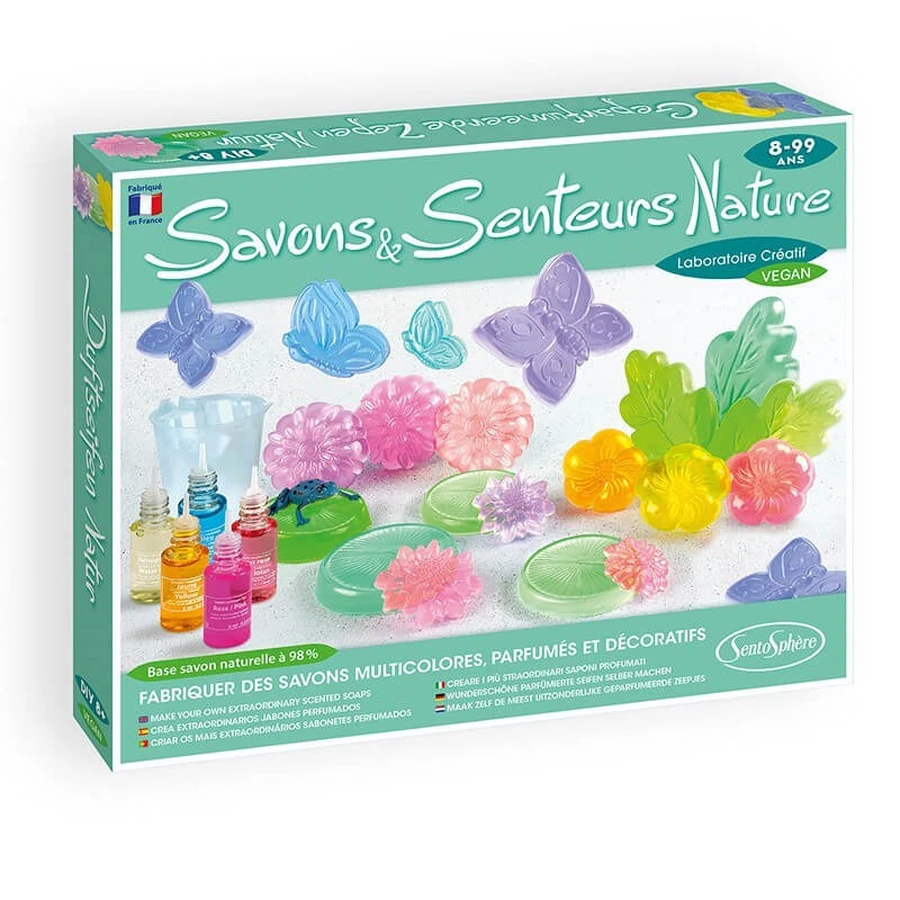 Kit creativo - Jabones y aromas naturales - SentoSphere