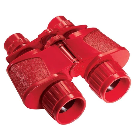 Jumelles rouges avec boîtier Navir