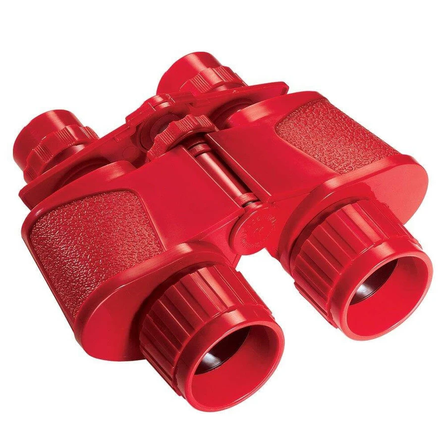 Jumelles rouges avec boîtier Navir