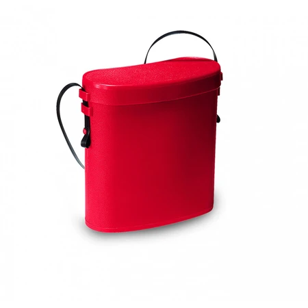 Jumelles rouges avec boîtier Navir