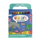 Sea Life Malbuch und Buntstifte Set - tragbar