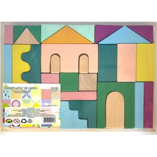 Handgemaakte Set, Mini Didu Houten Bouwer
