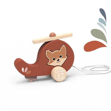 Speedy Monkey wooden helicopter, Speedy Monkey