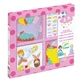 Collage mit Filz, Feen Djeco