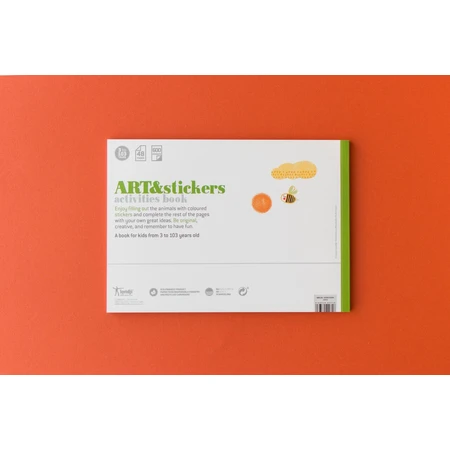 Carte Arta cu stickere, Londji