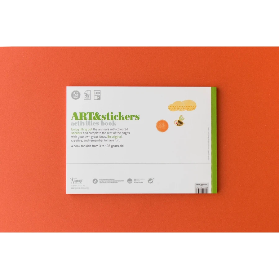 Carte Arta cu stickere, Londji