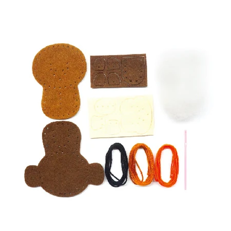 DIY Nähset - Dekoration Bleistiftaufsatz - Affe