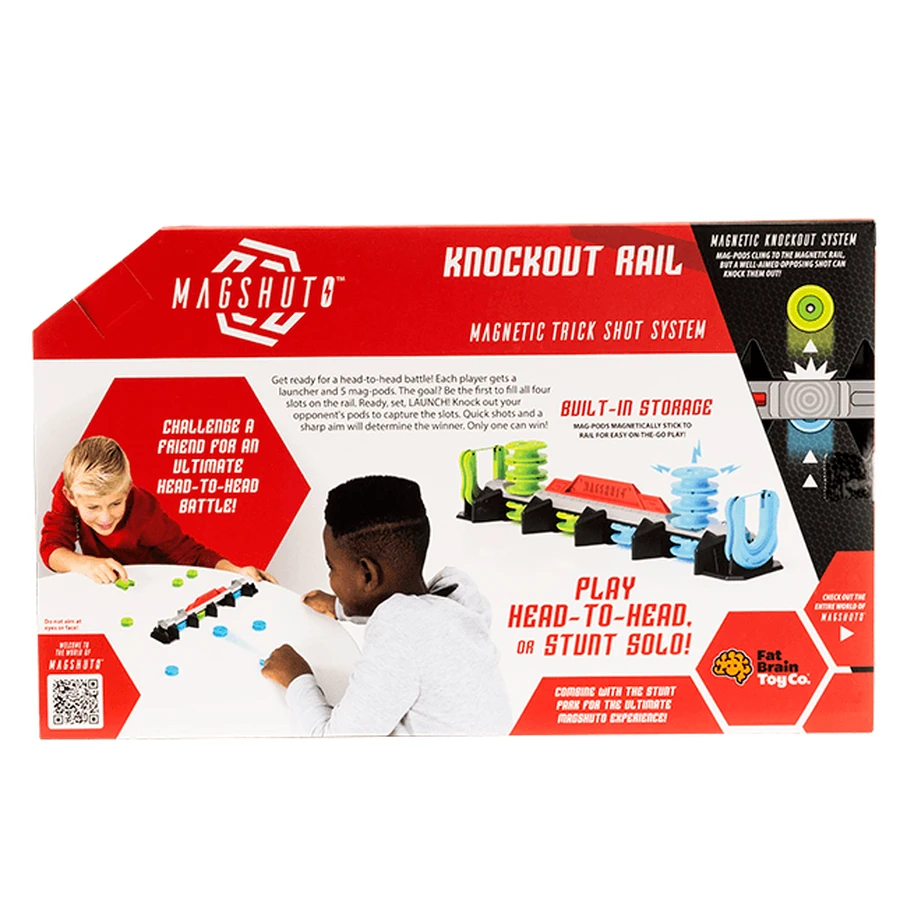 Magshuto - Gioco di lancio di magneti Knockout Rail