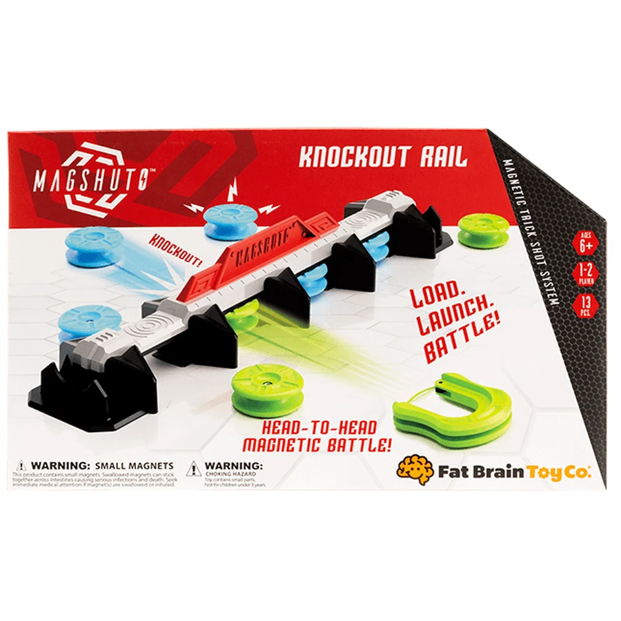 Magshuto - Gioco di lancio di magneti Knockout Rail