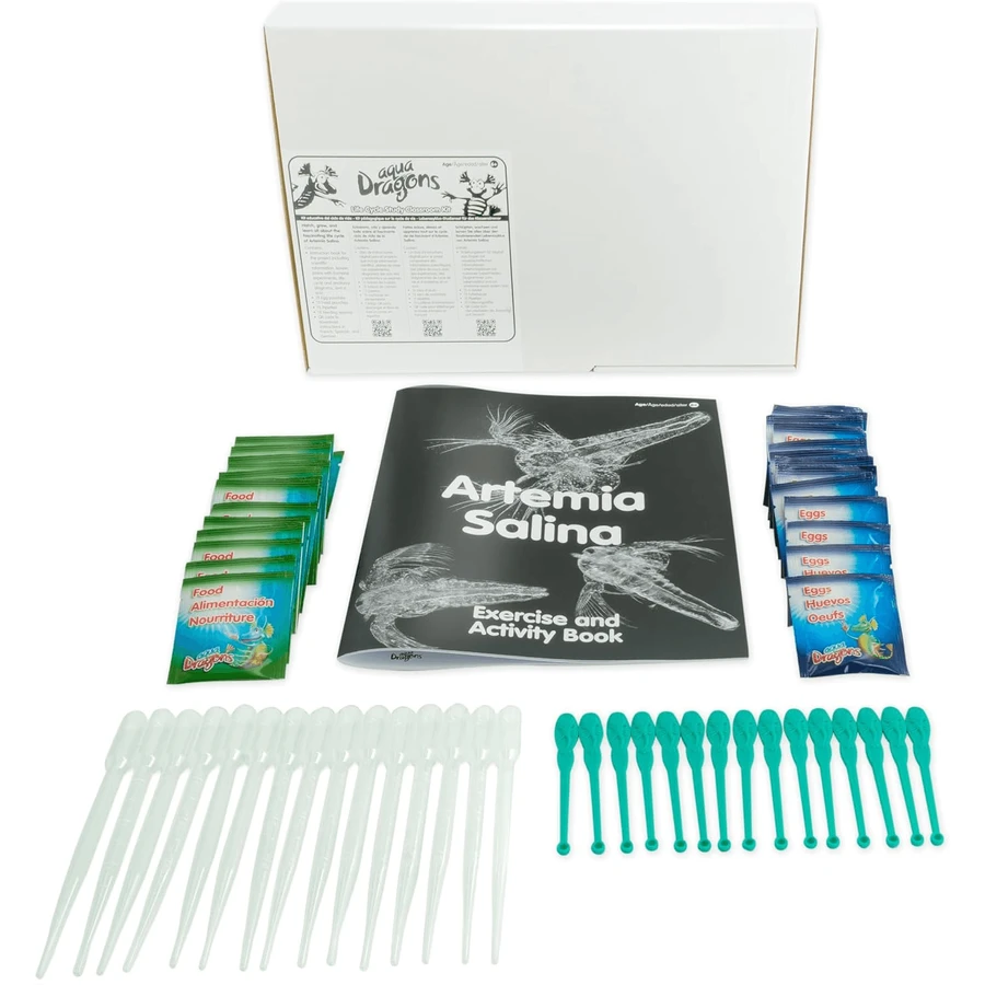 Kit pédagogique sur le cycle de vie d'Artemia Salina
