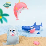 Set de costura creativa - Mi Primer Colgante Amigos Marinos, nivel 1
