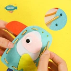 Set de costura creativa - Mi Primer Colgante Amigos Marinos, nivel 1