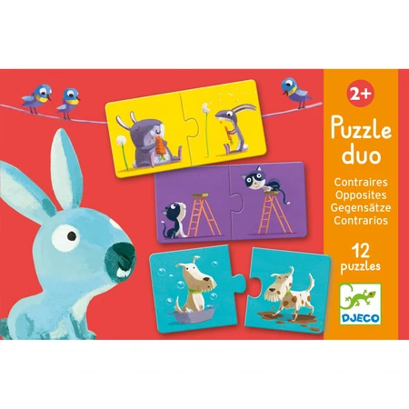 Puzzle-Duo Djeco Antonime