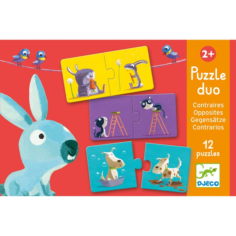 Puzzle-Duo Djeco Antonime
