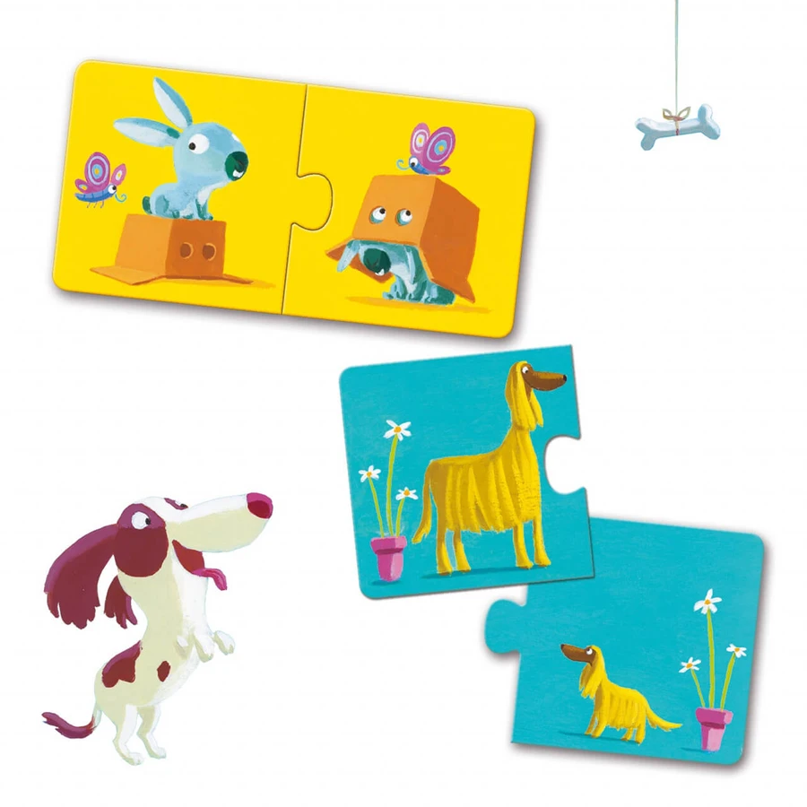 Puzzle-Duo Djeco Antonime
