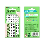 Stickere pentru unghii fosforescente - stralucesc in intuneric - Spatiu