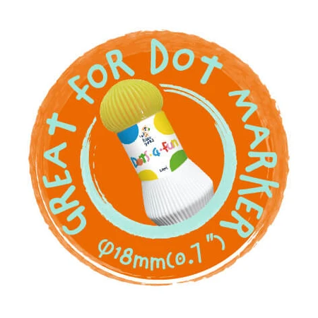 Dots4Fun Kleurkaart - Boerderijdieren