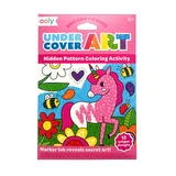 Set para colorear con dibujos secretos Undercover Art - Unicornios