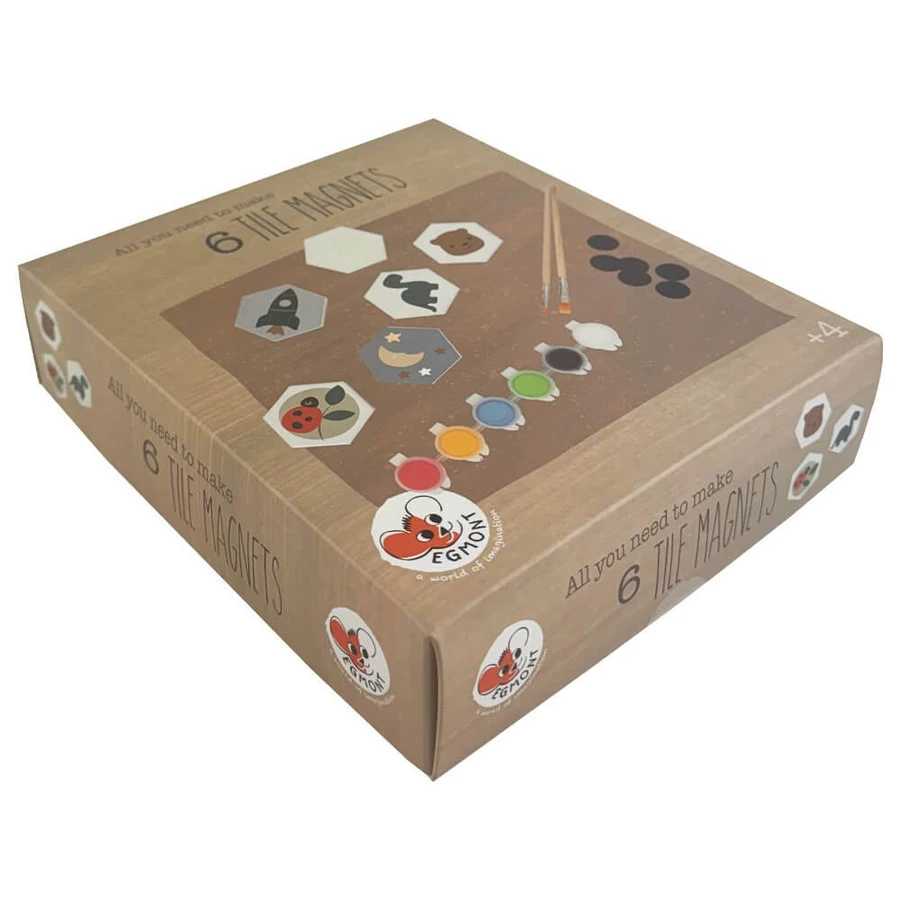 Jeu créatif pour peindre des aimants en céramique, Egmont Toys
