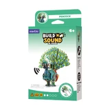 3D geluidspuzzel - Paun, bouw 'n' geluid