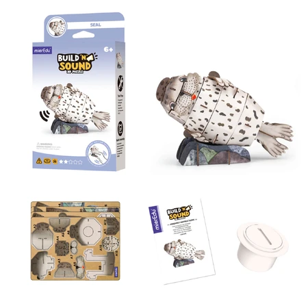 3D Sound Puzzle - Seal, Build 'n' Sound