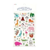 Puszyste naklejki Stickiville Zoo Crew