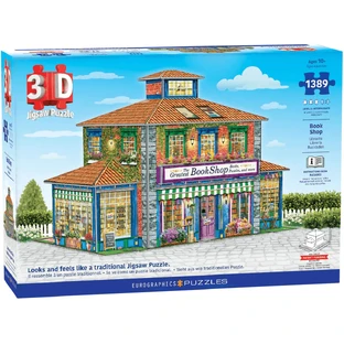 Librarie 3D Puzzle, 1389 piezas