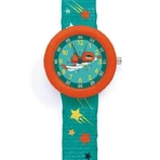 Djeco clock, The power of superheroes