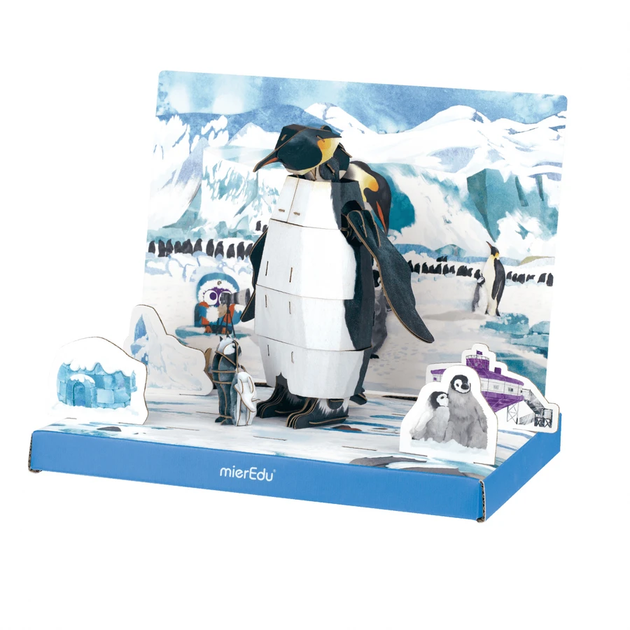 Verstellbares 3D-Puzzle - Imperial Penguin (deluxe)