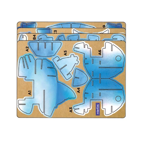 3D Sound Puzzle - Delfin, Build 'n' Sound