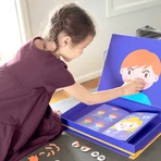 Magnetic educational game - All about Body and Emotions