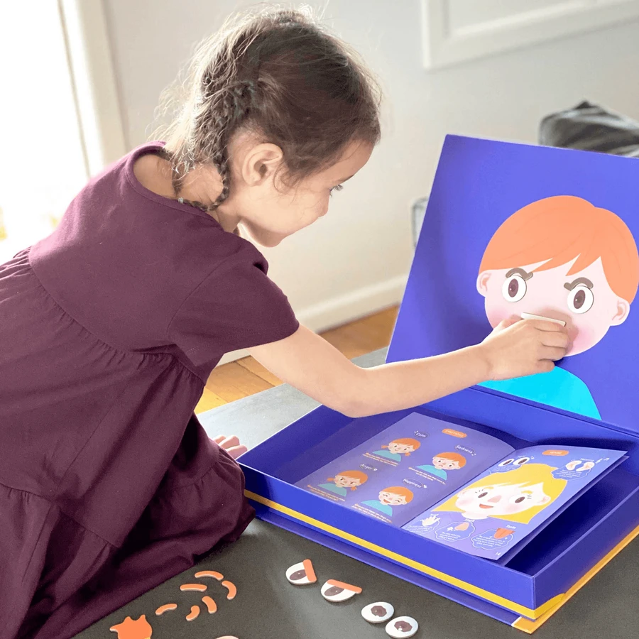 Magnetic educational game - All about Body and Emotions