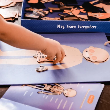 Magnetic educational game - All about Body and Emotions