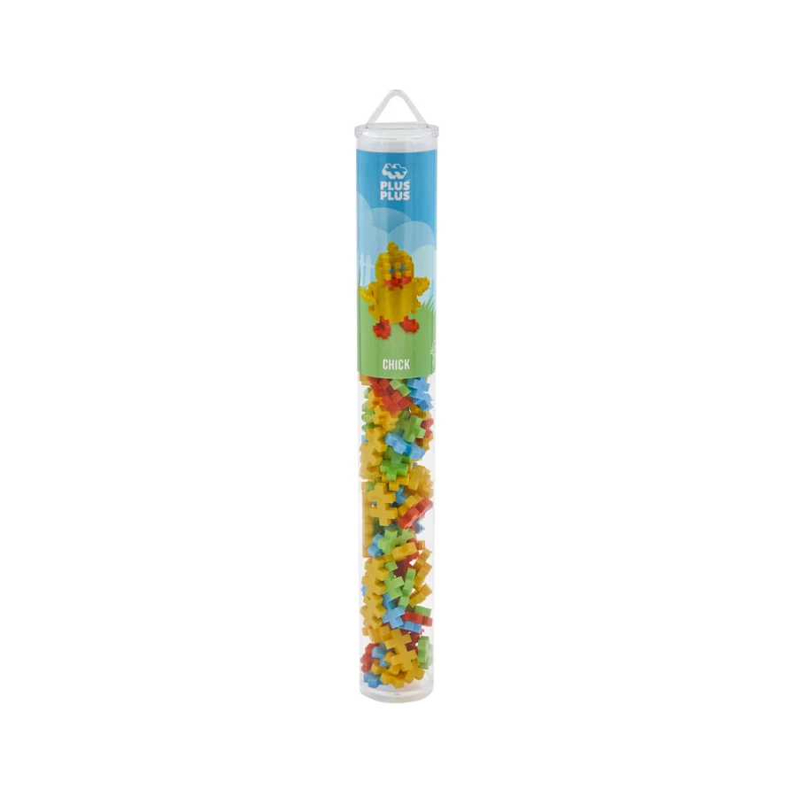 Plus-Plus construction set, tube 100 pieces, Chicken