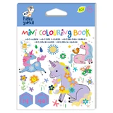 Minilibro para colorear Hakuyoka - Unicornios