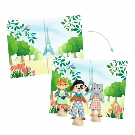 Creative game Welcome Paris, Djeco