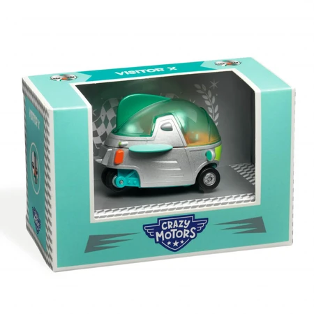 Crazy Motors Djeco Kollektion, Besucher X